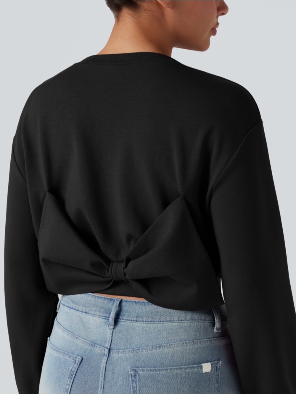 Halara Bow Sweatshirt